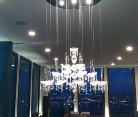 Modern chandelier